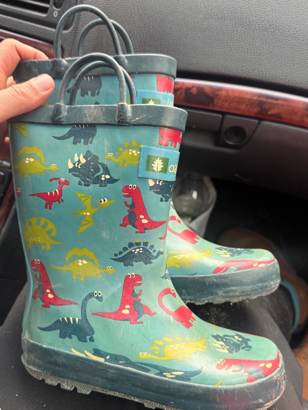 Oakiwear Rain Boots Toddler Size 11 Waterproof Kids Outdoor Mud Boots
